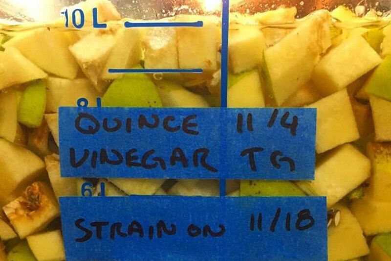 Natural Quince Vinegar